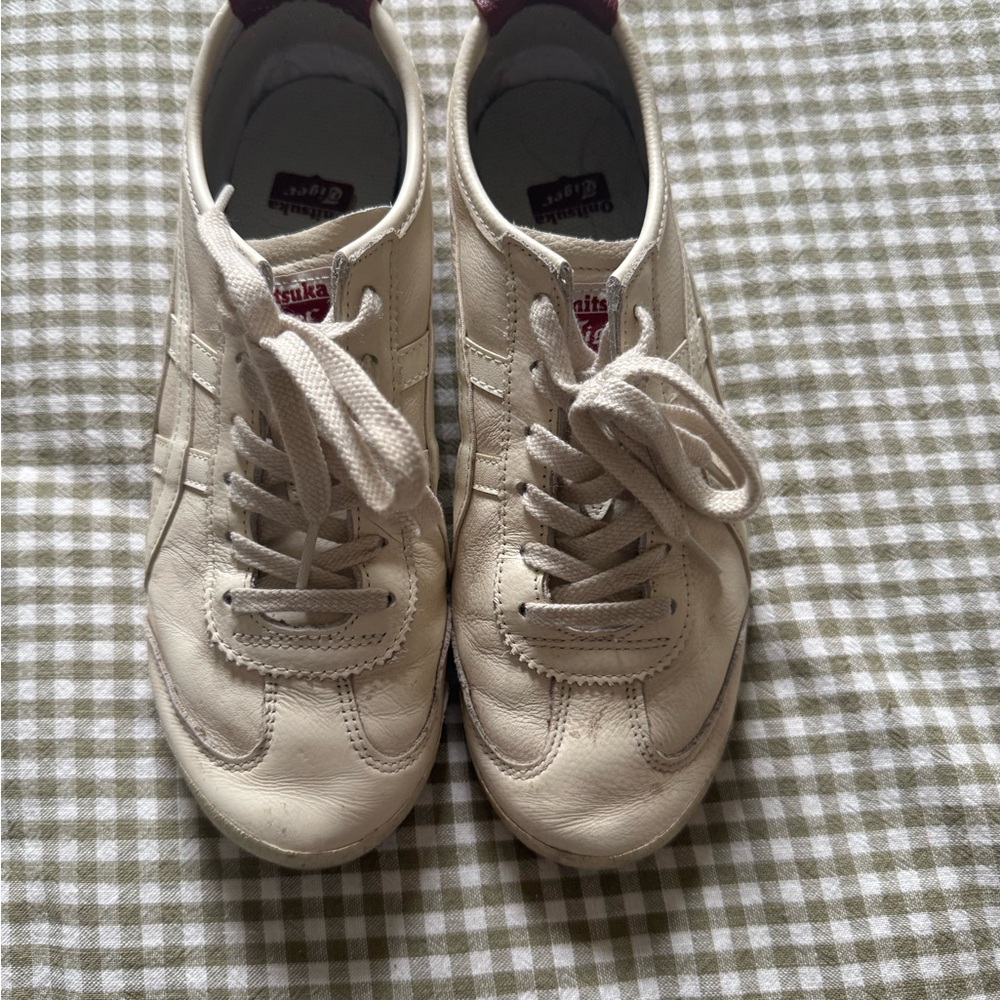 Onitsuka Tiger by Asics Cream Sneakers
